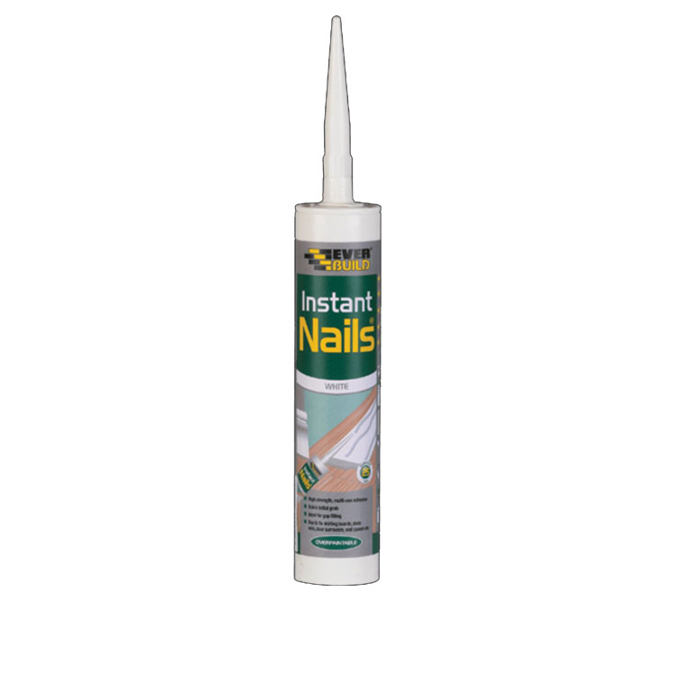 Everbuild Instant Nails C3 Cartridge White